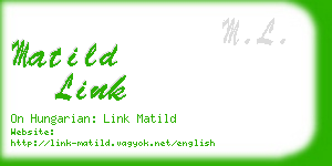 matild link business card